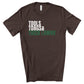 Tools Tongs & Thick Lawns Premium T-Shirt - DADSCAPED