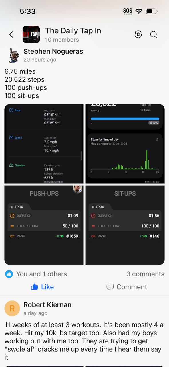 The Daily Tap In